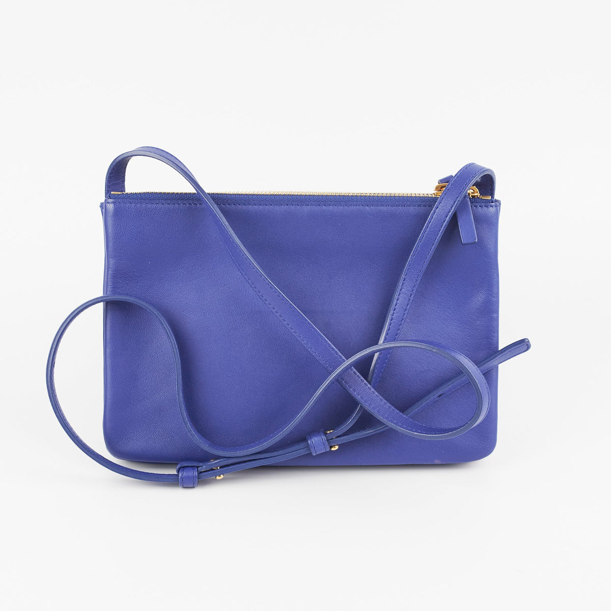 Celine Trio Bag Blue Crossbody - photo 2