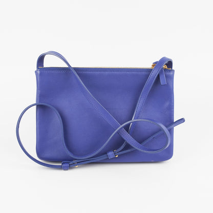 Celine Trio Bag Blue Crossbody - photo 2