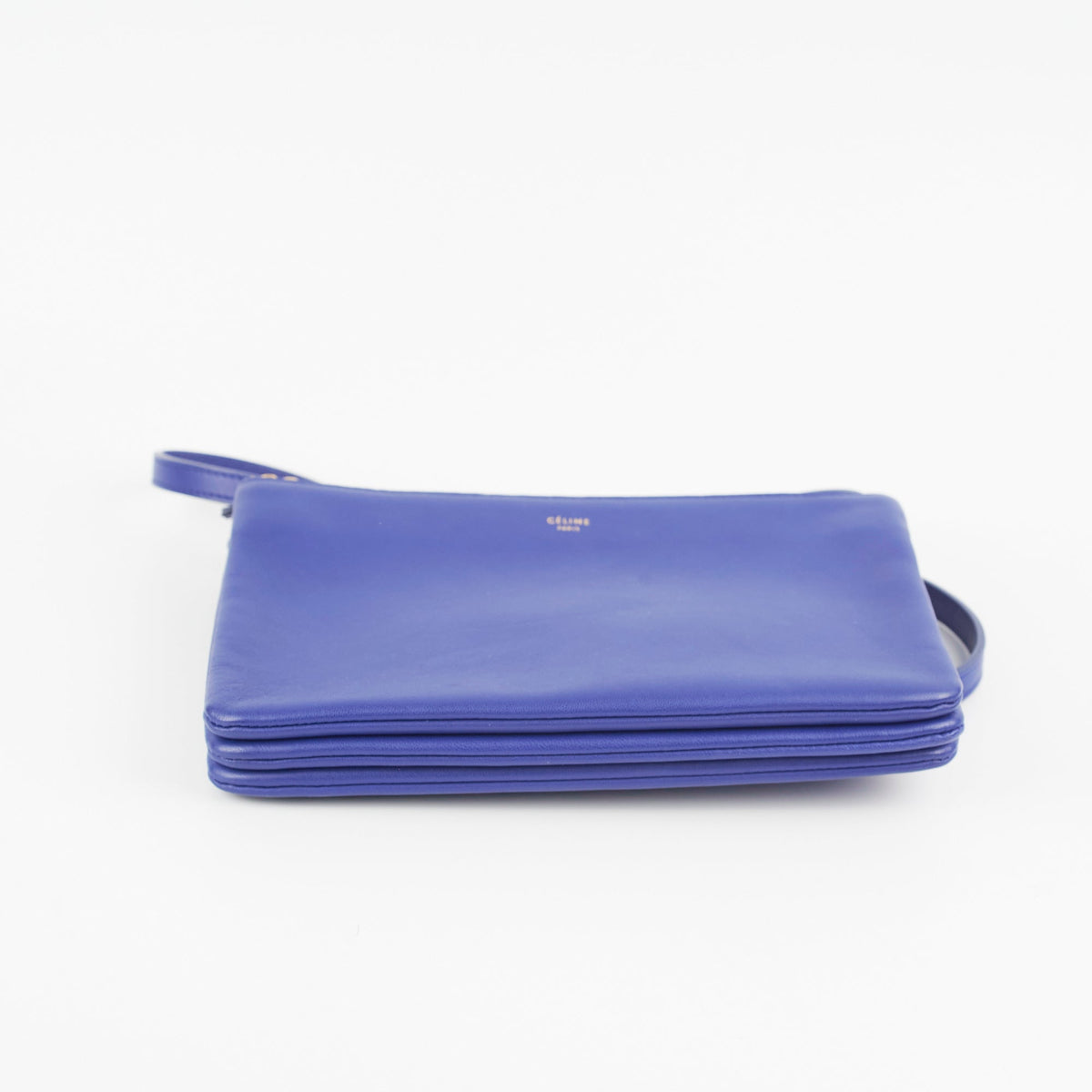 Celine Trio Bag Blue Crossbody - photo 4