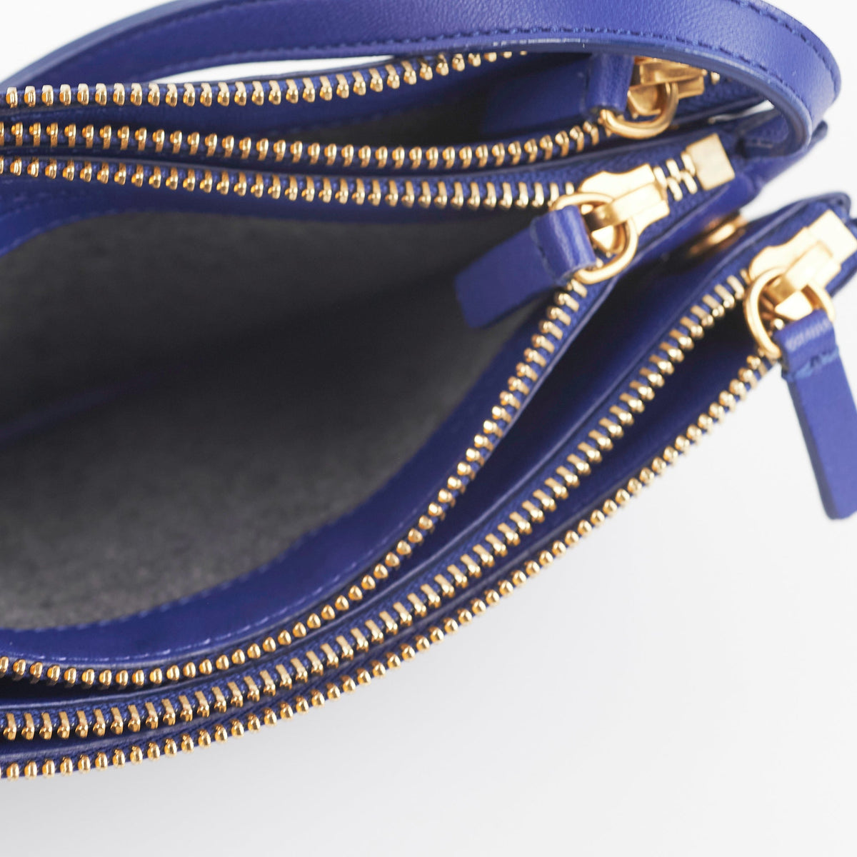 Celine Trio Bag Blue Crossbody - photo 6