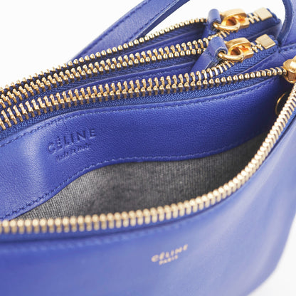 Celine Trio Bag Blue Crossbody - photo 5