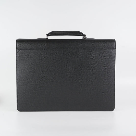 Louis Vuitton Taiga Leather Associe Cartable 1 Briefcase Black - photo 2