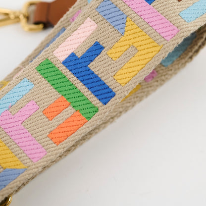 Fendi FF Jacquard Canvas Strap Multiclour - photo 6