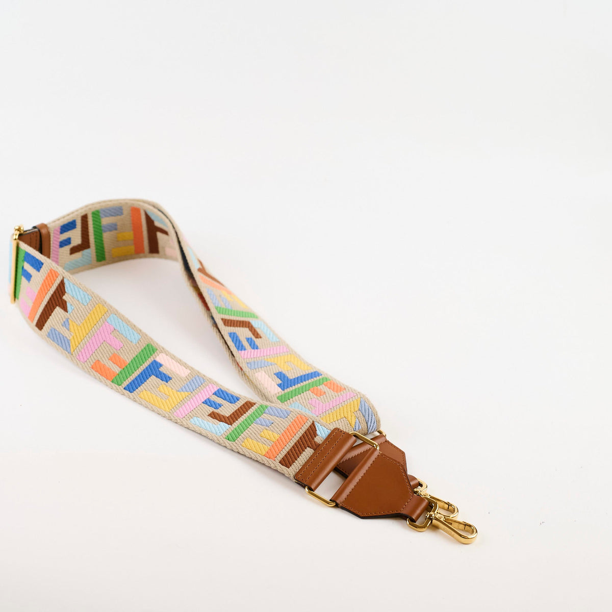 Fendi FF Jacquard Canvas Strap Multiclour - photo 3