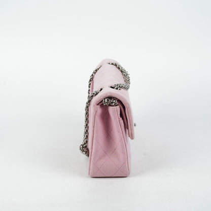 Chanel Classic Flap Small Pink Fabric - Series 6 - photo 3