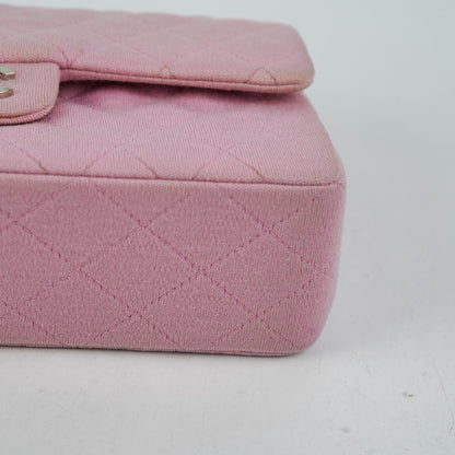 Chanel Classic Flap Small Pink Fabric - Series 6 - photo 18