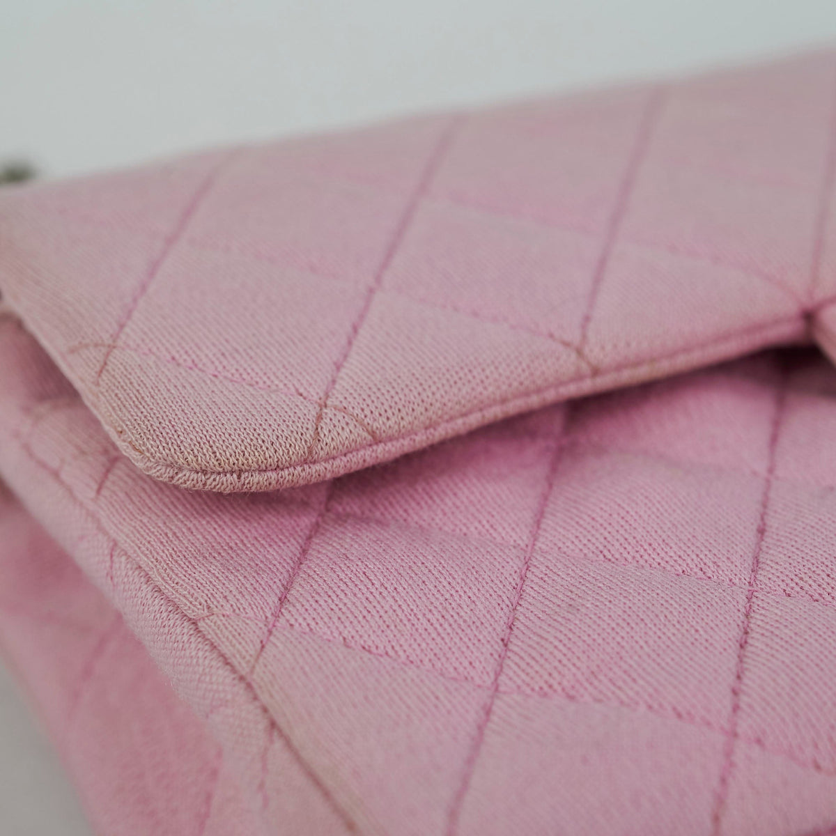 Chanel Classic Flap Small Pink Fabric - Series 6 - photo 15