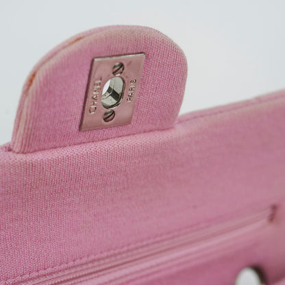 Chanel Classic Flap Small Pink Fabric - Series 6 - photo 14