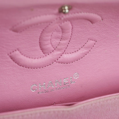 Chanel Classic Flap Small Pink Fabric - Series 6 - photo 11