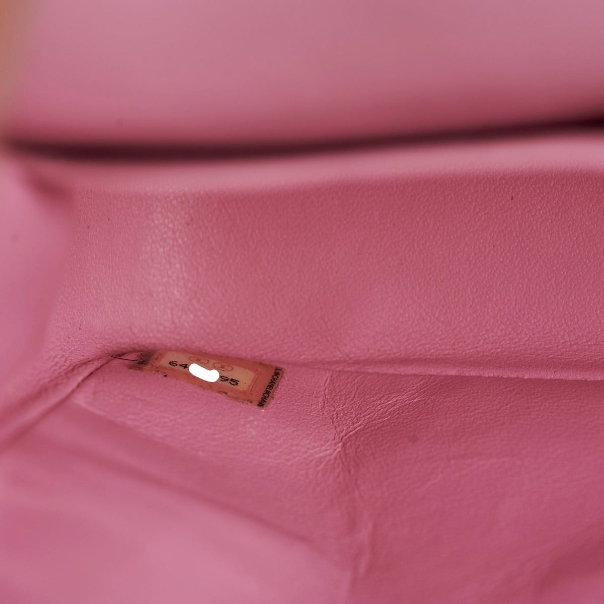 Chanel Classic Flap Small Pink Fabric - Series 6 - photo 10