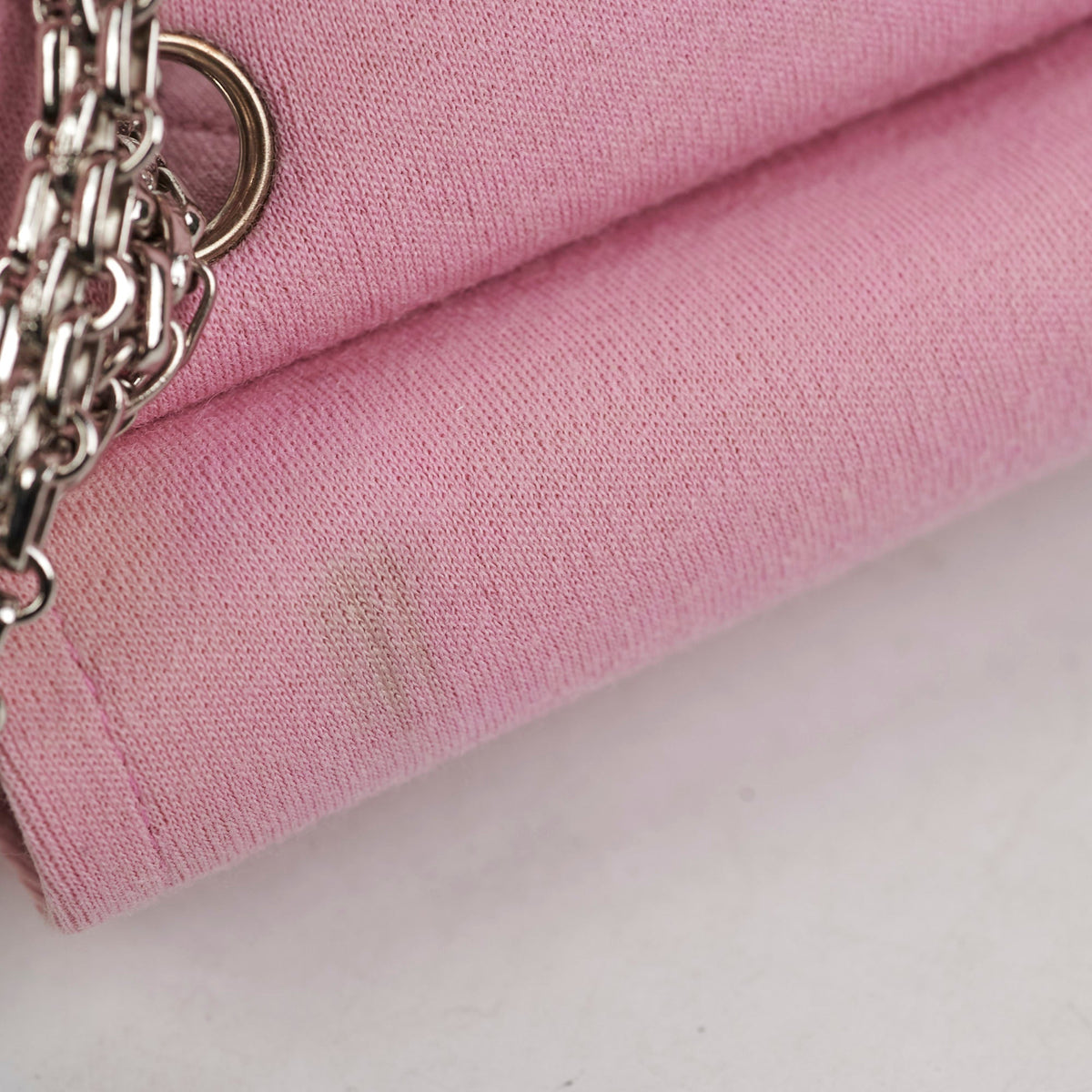 Chanel Classic Flap Small Pink Fabric - Series 6 - photo 7