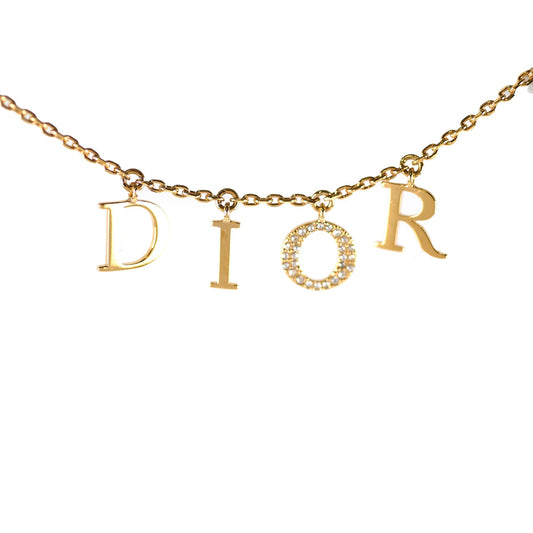 Christian Dior Gold Necklace Costume Jewellery - photo 1