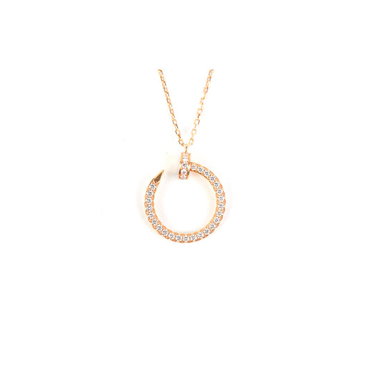 Cartier Juc Necklace Rose Gold Diamond 2019 - photo 1