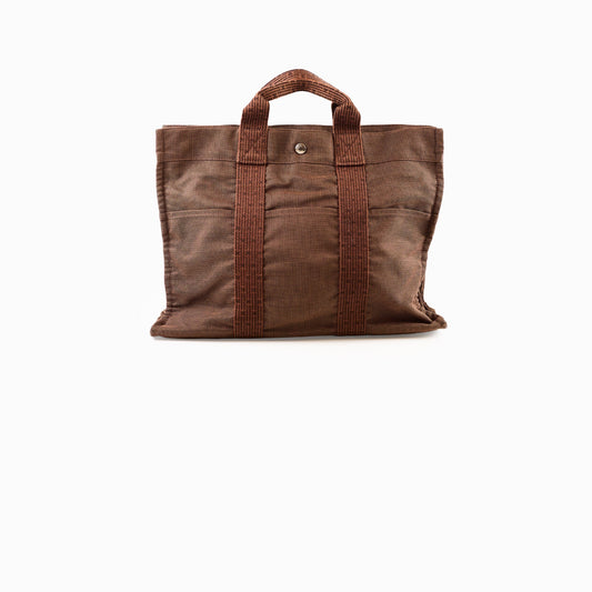 Hermes Herline Canvas Tote GM - photo 1