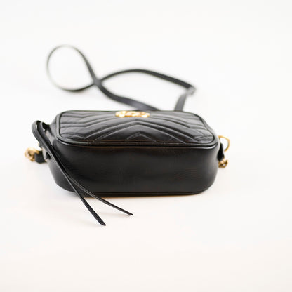 Gucci Marmont Mini Camera Black - photo 4