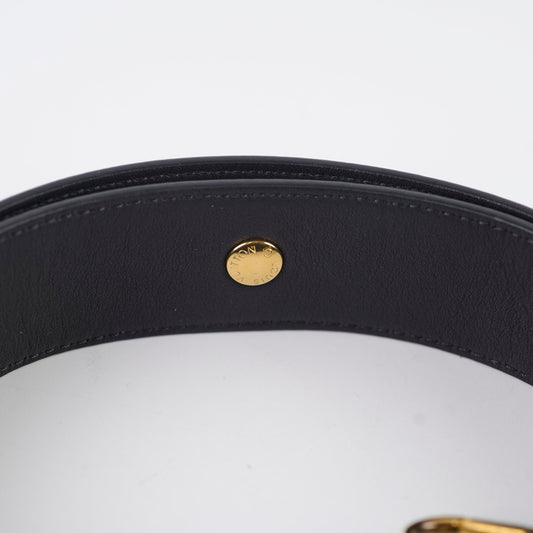 Louis Vuitton Bandouliere Wide Monogram Canvas Brown/Black Leather Reversible Strap - photo 2