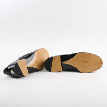 Chanel Patent Loafers Black Size 41C - photo 4