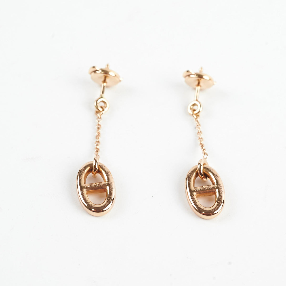 Hermes Farandole PM Rose Gold Earrings - photo 4