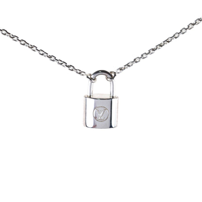 Louis Vuitton Lock Sterling Silver Necklace - photo 1