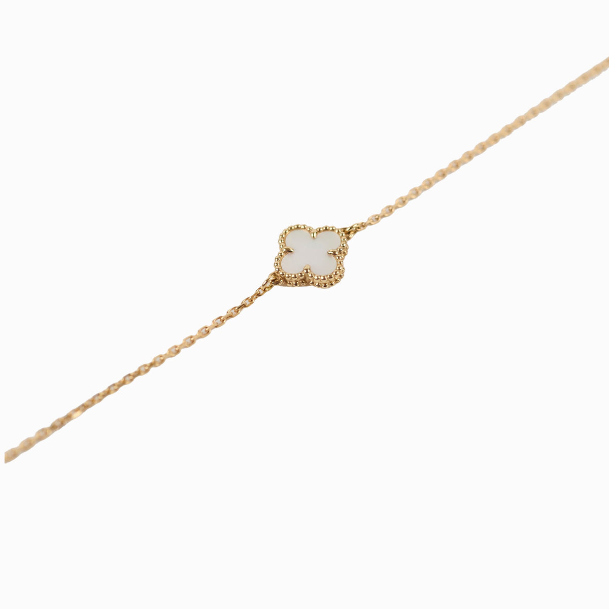 Van Cleef and Arpels Sweet Alhambra Bracelet Mother Of Pearl - photo 1