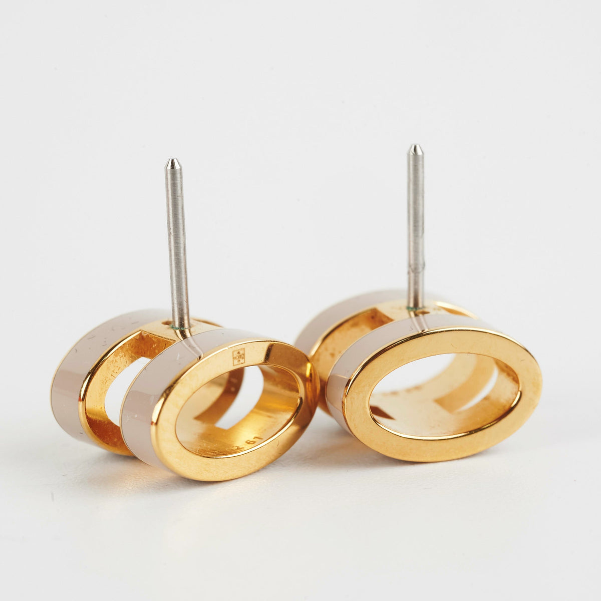 Hermes H Pop Earrings Marron Glance - photo 5