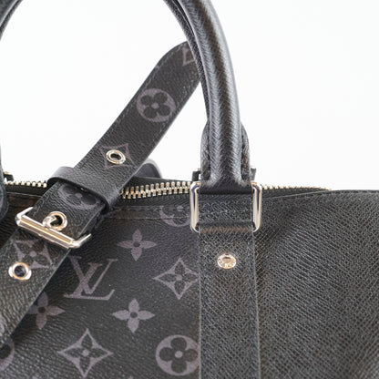 Louis Vuitton Keepall 50 Bandoulliere Monogram Eclipse Taiga - photo 5