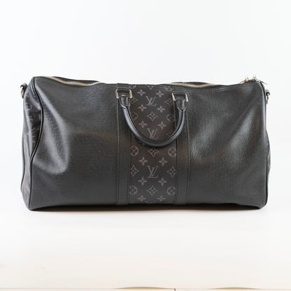 Louis Vuitton Keepall 50 Bandoulliere Monogram Eclipse Taiga - photo 2