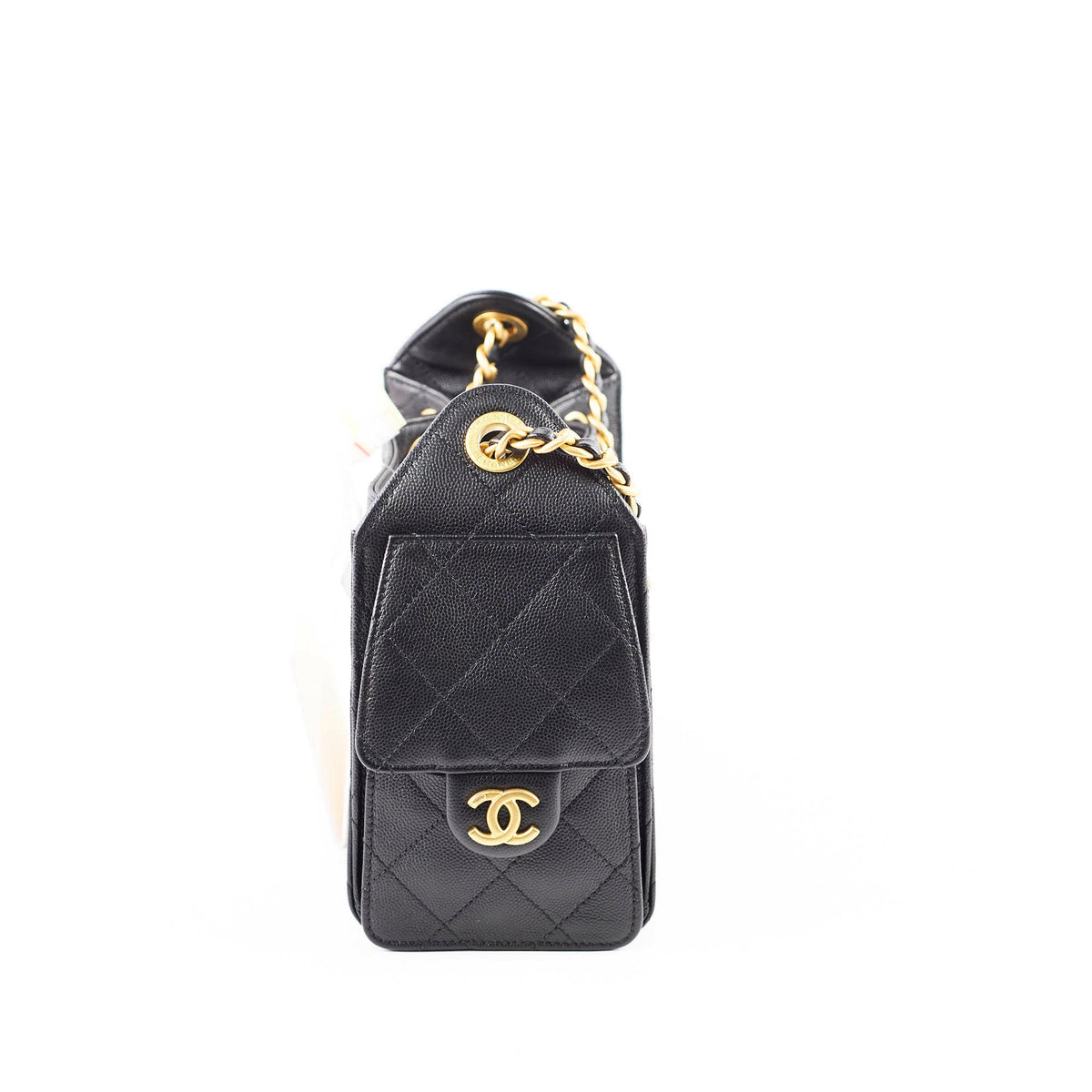 Chanel 25 Mini Black Caviar - photo 2