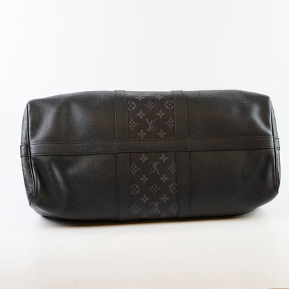 Louis Vuitton Keepall 50 Bandoulliere Monogram Eclipse Taiga - photo 4