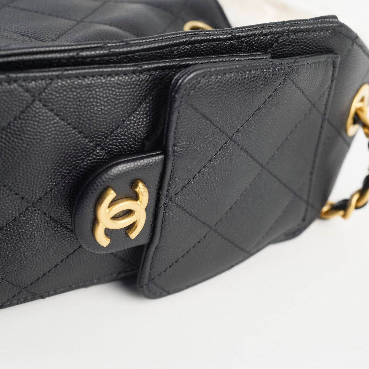 Chanel 25 Mini Black Caviar - photo 5