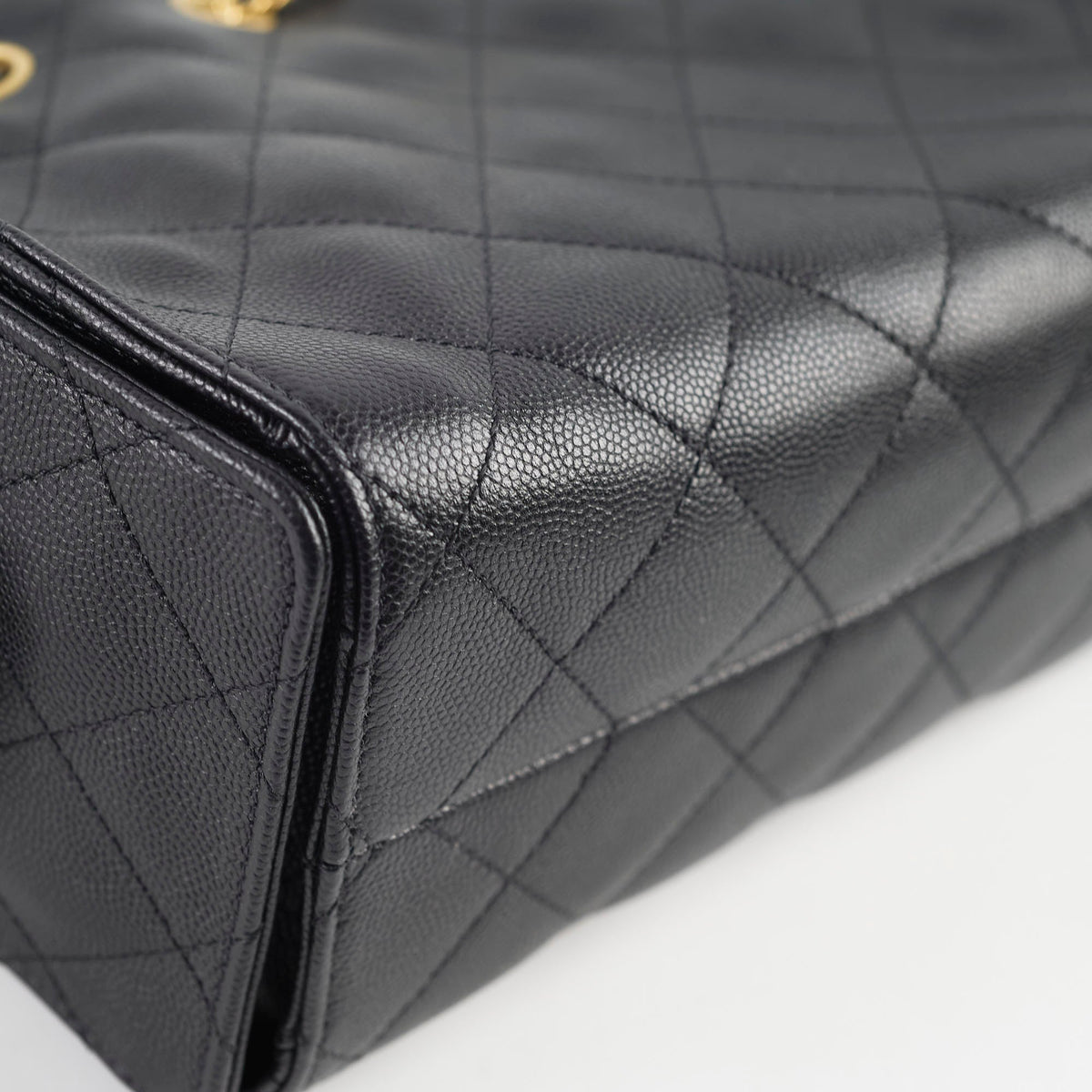 Chanel 25 Mini Black Caviar - photo 10
