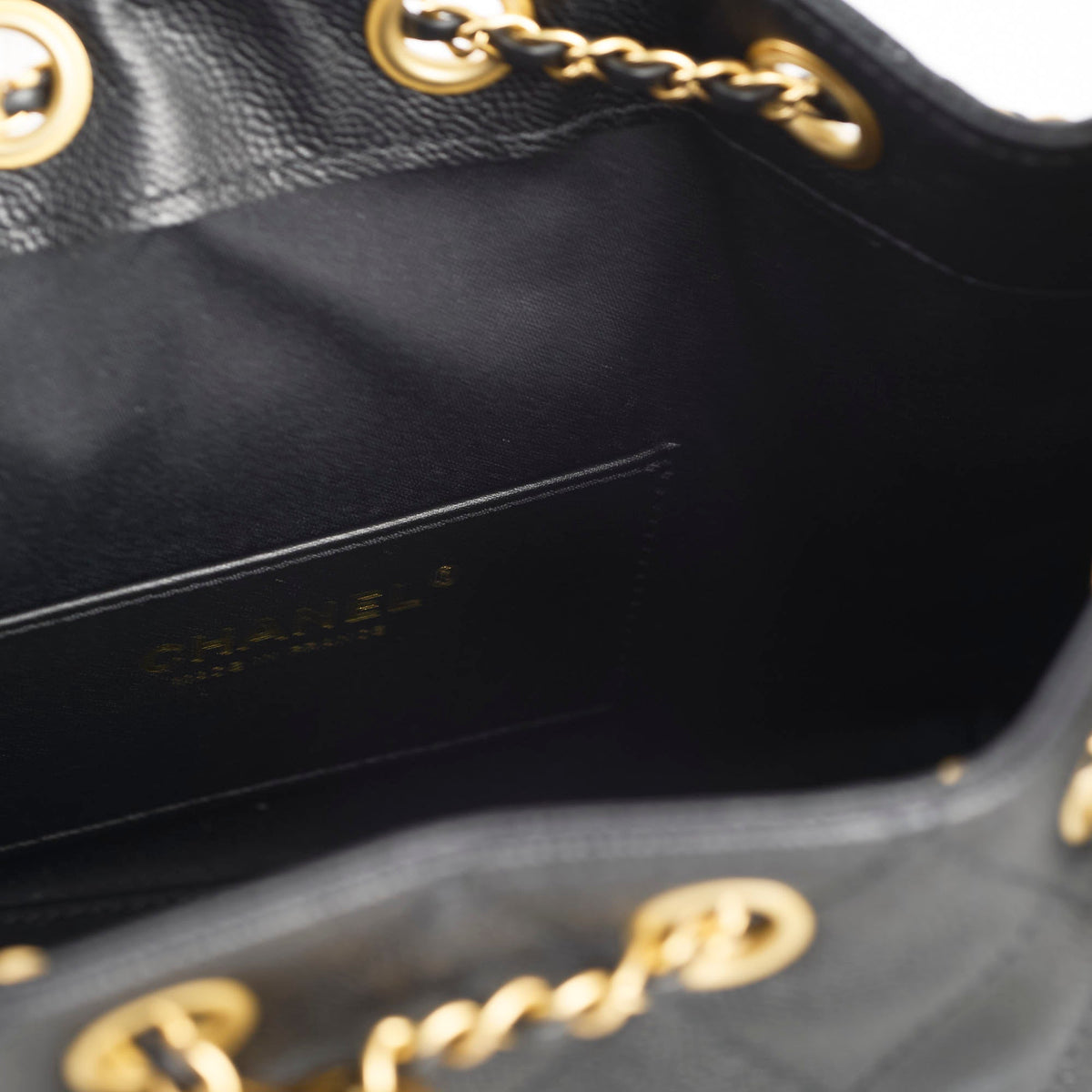 Chanel 25 Mini Black Caviar - photo 8