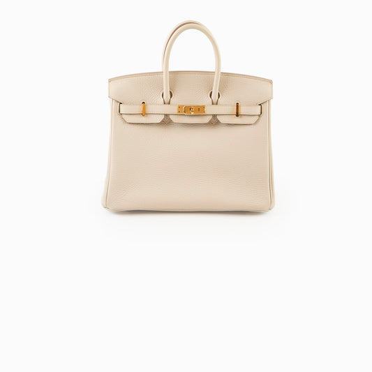 Hermes Birkin Togo 25 Beton - D stamp - photo 1