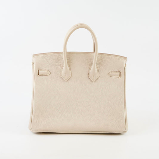 Hermes Birkin Togo 25 Beton - D stamp - photo 2