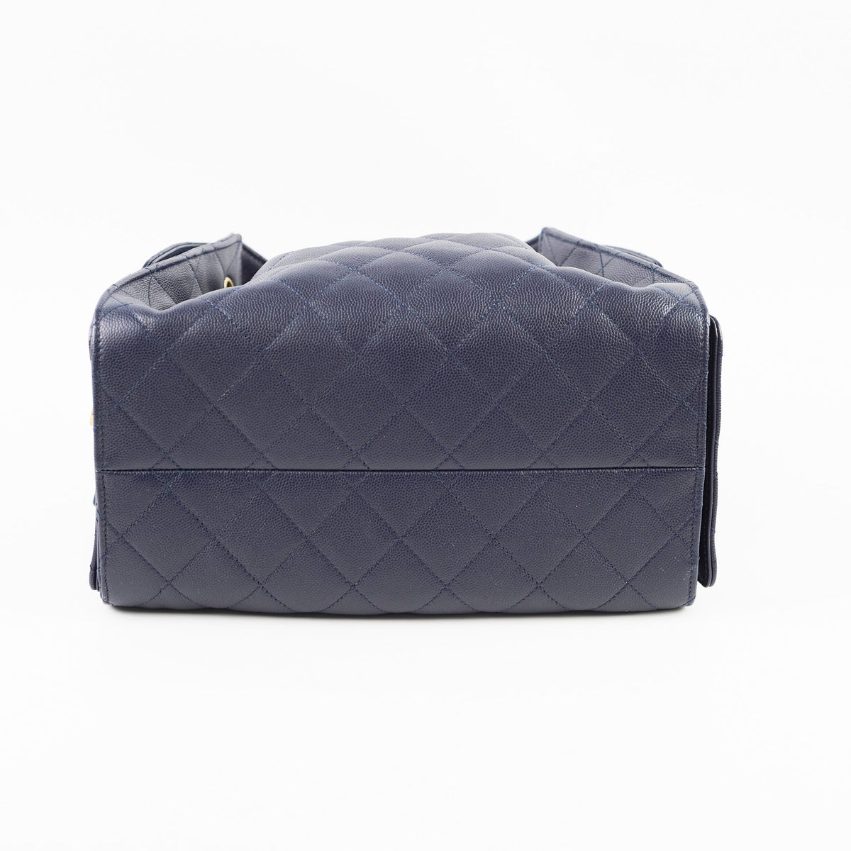 Chanel 25 Navy Caviar Small (microchipped) - photo 6