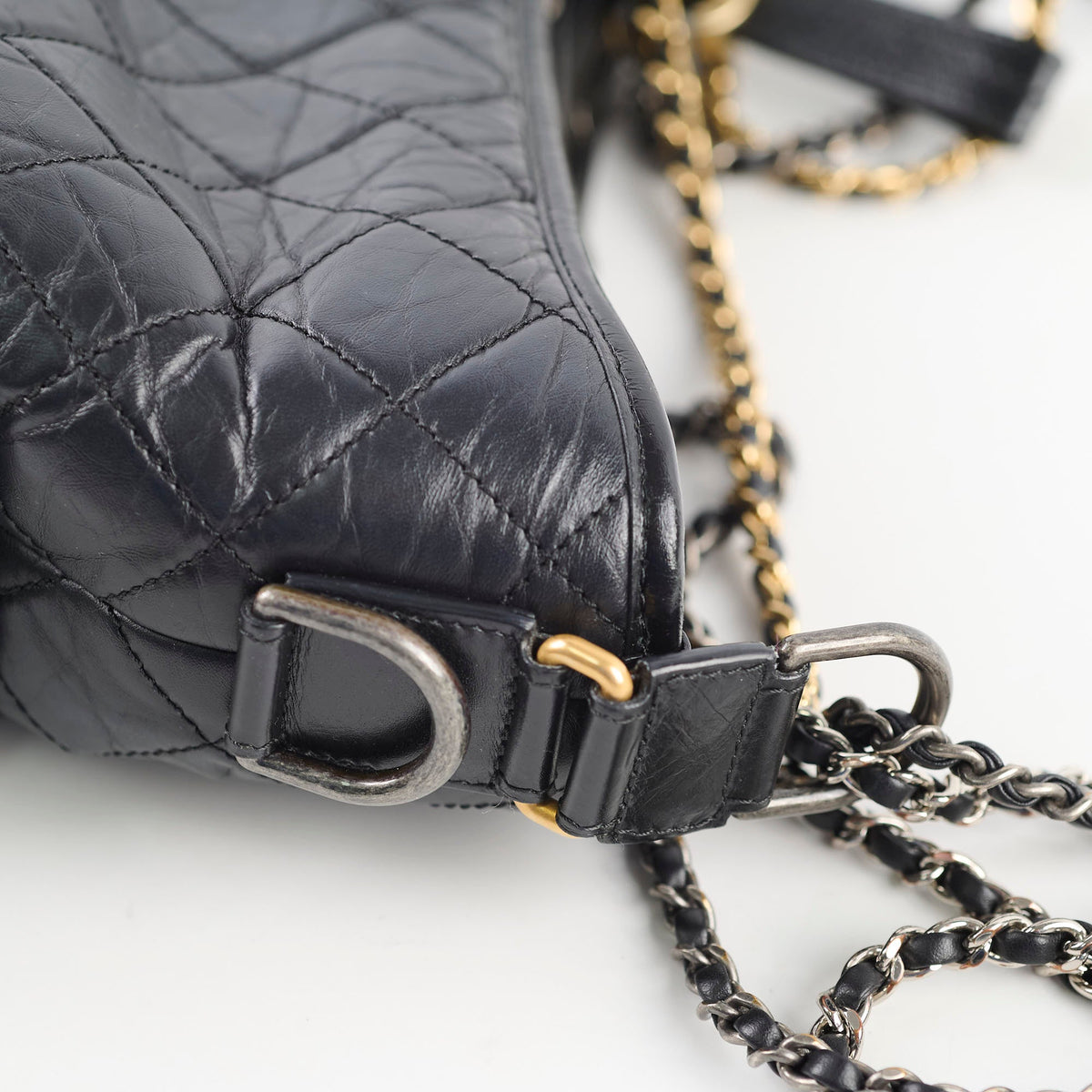 Chanel Gabriel Medium Calfskin Black - photo 7