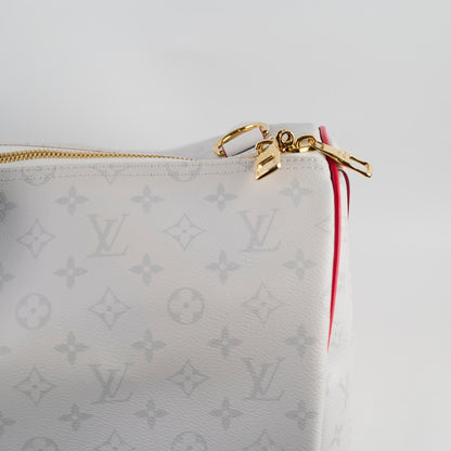 Louis Vuitton x NBA Virgil Abloh Antartica Keepall 55 Bandouliere Monogram Light Grey - photo 5