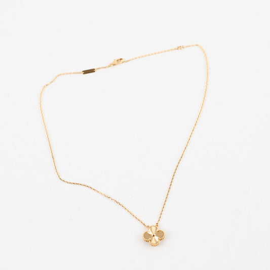 Van Cleef and Arpels Vintage Alhambra Guilloche Necklace - photo 2