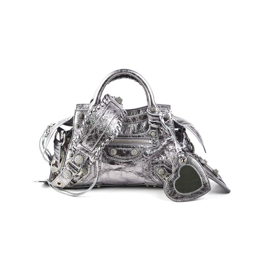 Balenciaga Neo Cagole XS Bag Silver - photo 1