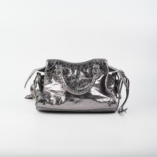 Balenciaga Neo Cagole XS Bag Silver - photo 2