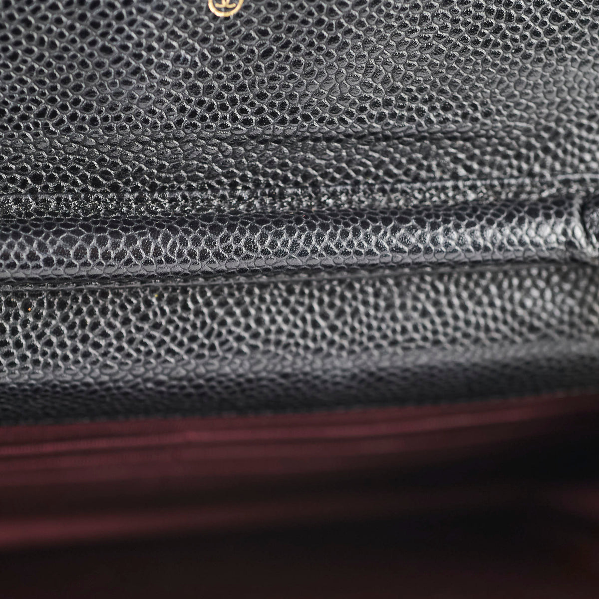 Chanel Black Caviar Wallet On Chain WOC GHW - photo 9
