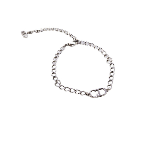 Christian Dior CD Silver Bracelet Costume Jewellery - photo 1