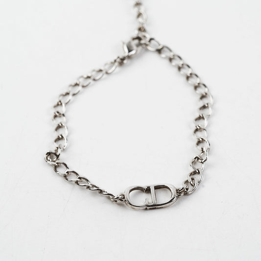 Christian Dior CD Silver Bracelet Costume Jewellery - photo 2