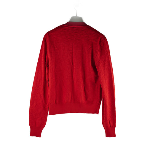 Hermes Naoussa Long Sleeve Cardigan Red Size 36 - photo 2