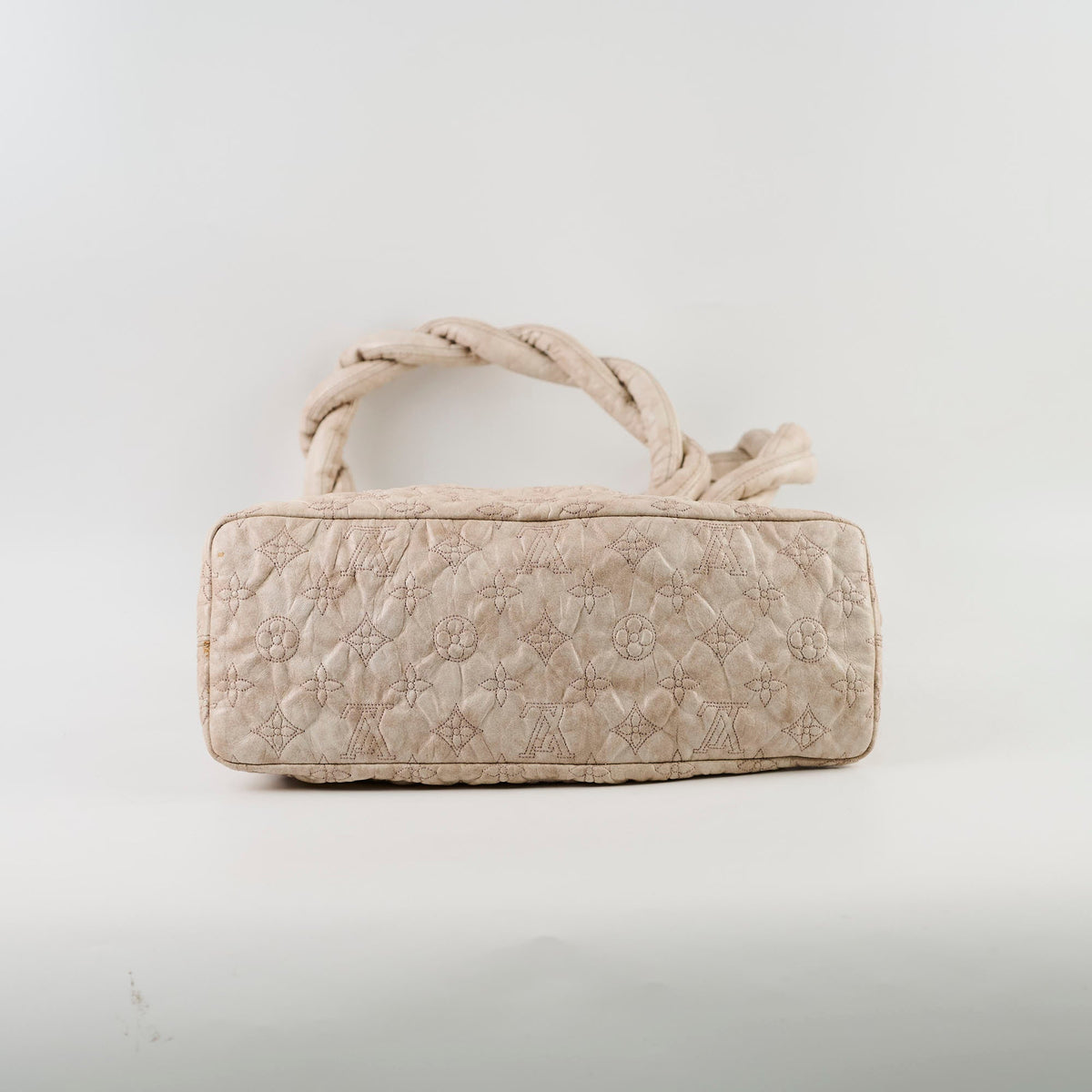 Louis Vuitton PM Monogram Olympe Lambskin Shoulder Pink Beige - photo 3