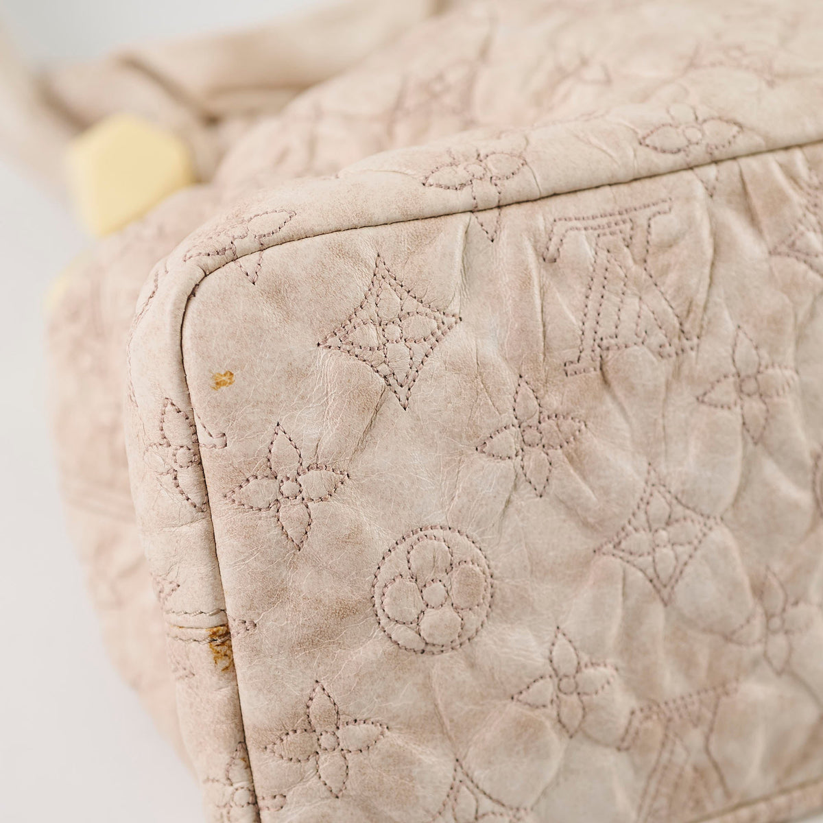 Louis Vuitton PM Monogram Olympe Lambskin Shoulder Pink Beige - photo 14