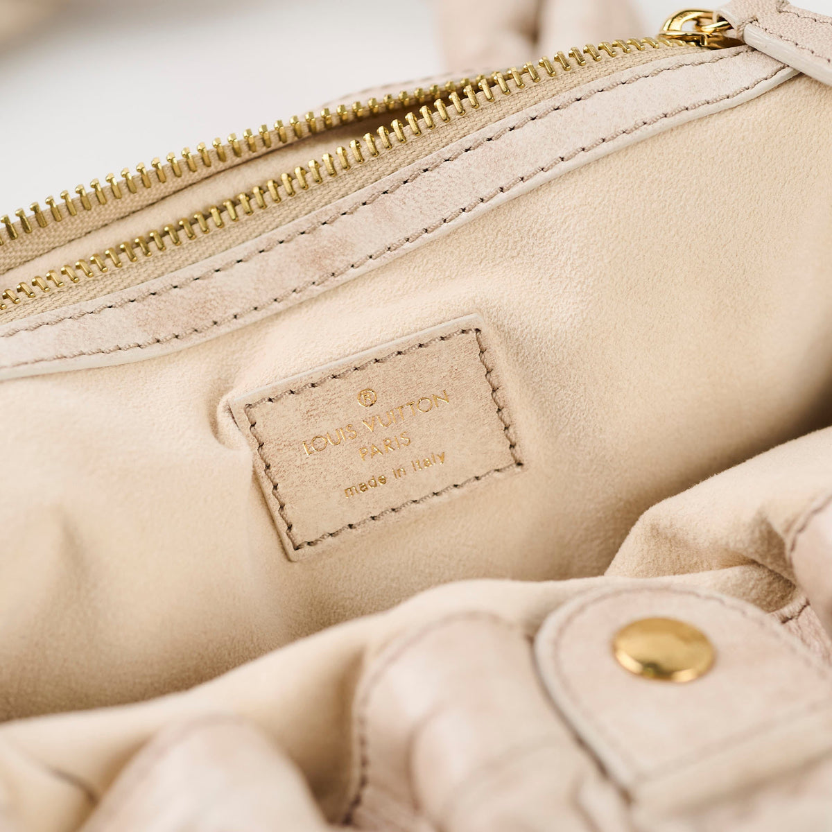 Louis Vuitton PM Monogram Olympe Lambskin Shoulder Pink Beige - photo 9