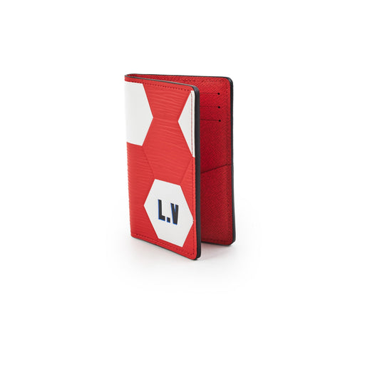 Louis Vuitton Pocket Organizer Red Epi FIFA World Cup Edition - photo 1