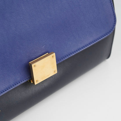 Celine Small Trapeze Blue/Black - photo 15