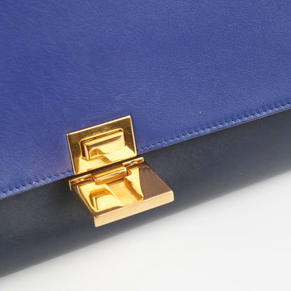Celine Small Trapeze Blue/Black - photo 16